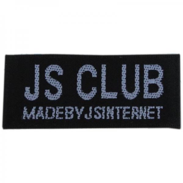 Quality Polyester Custom Woven Patches Paper Coating Embroidery Applique Patches for sale