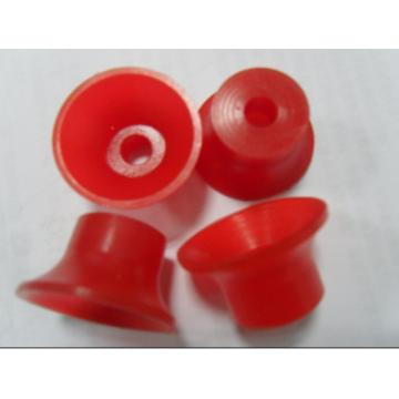 Quality Industrial Protection Polyurethane Parts , PU Red Little Parts for sale