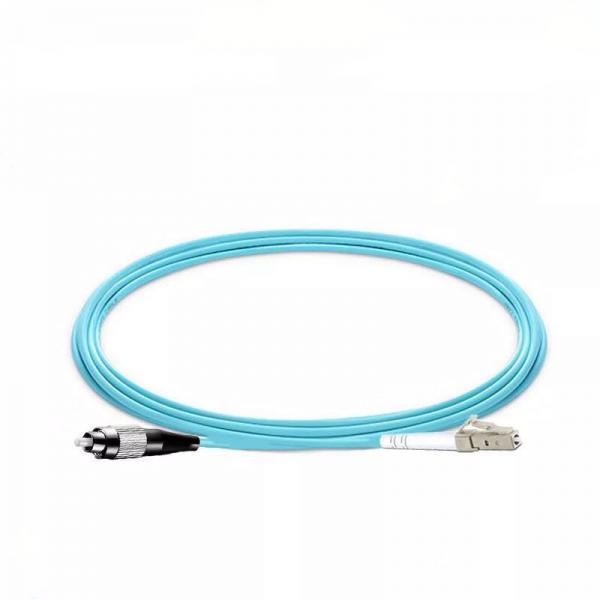 Quality 5PCS/Lot FC/UPC -LC/UPC OM3 Fiber Optic Patch Cord 10G 50/125 Fiber Cable for sale
