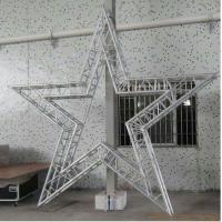 China Party Bolt Circular Truss Aluminum For Concert / Cabaret Star Shaped Five Corners factory