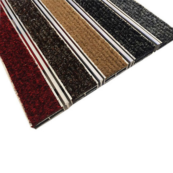 Quality Aluminum Barrier Matting Outdoor Recessed Door Mat In Carpet for sale