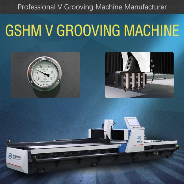 Quality Horizontal Cnc V Cutting Machine V Groove Machine For Metal Signage for sale