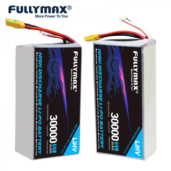 Quality High Voltage Lipo Battery 5C 30000mAh 6S 23.52V EVTOL Uam Battery Pack XT90-S Plug for sale
