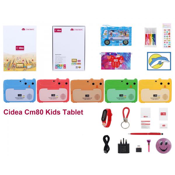 Quality Orange C Idea 7 Inch Tablet Kidspad With 4GB RAM+64GB ROM HD IPS Safety Eye Protection For Baby for sale