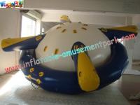 China Customized Durable Inflatable Boat Toys Saturn Rocker With Stainless Steel Anchor Ring factory