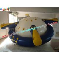 China Customized Durable Inflatable Boat Toys Saturn Rocker With Stainless Steel Anchor Ring for sale