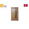 Quality BS Standard 60mins Rated Fireproof Wooden Pair Doors /HPL Finish/Particle Board for sale
