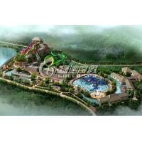 China Outdoor Commercial Water Park Project / Water Park Design with Spiral Water Slide , Water Toys factory