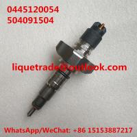 China BOSCH common rail injector 0445120054 , 0 445 120 054 , 0445 120 054 for IVECO 504091504, CASE NEW HOLLAND 2855491 factory