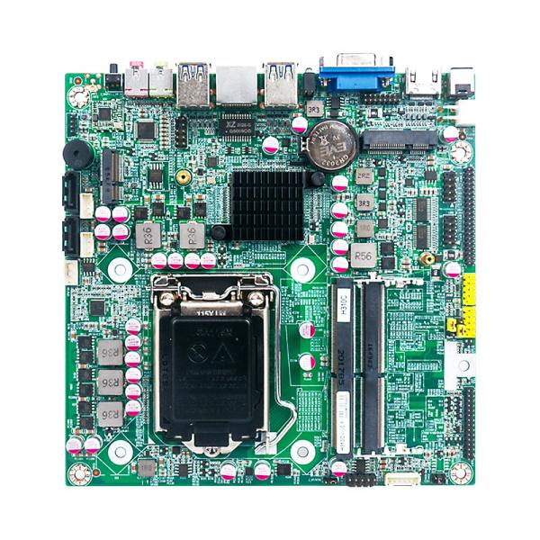 Quality H310 Thin Mini Itx Motherboard Intel KabyLake I3-7th Gen Two display for sale