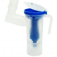 China Disposable Medical Inhalator Bi Valve Nebulizer Cup For Compressor Nebulizer factory