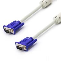 China PVC Jacket 1.5m Male To Male VGA Cable PC Computer Monitor factory