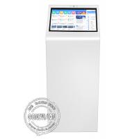 China Hospital Queue Management System PCAP Touch Screen Kiosk 21.5 Inch factory