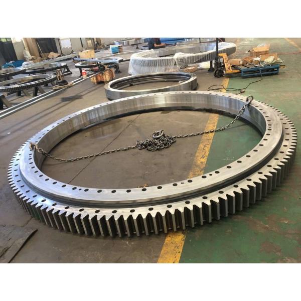 Quality Large Size  Turntable Internal Gear Slewing Ring Bearing For Deck Crane, Wind Power for sale