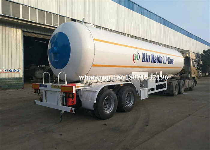 China 40CBM Tank Capacity LPG Gas Tanker Truck ASME Approved 1 Year Warranty factory