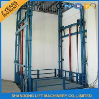 China Button Press Cargo Hydraulic Elevator Lift For Easy Operation And Safety factory