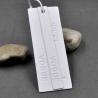 China Embossed Brand Eco PVC Washable Custom Hang Tags For Clothing factory