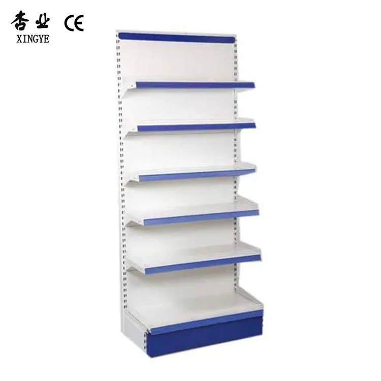 China Factory Custom Size Color Metal Wall Mounted Shop Display Rack For Departmental Stores factory