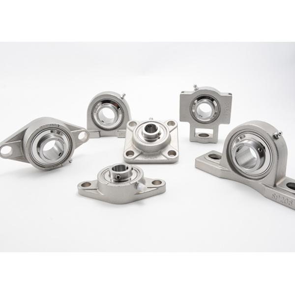 Quality 4 Holes Round Flange Bearing Housing SUCFCX06 Stainless Steel Metric Pillow Block Bearing 25-100mm for sale