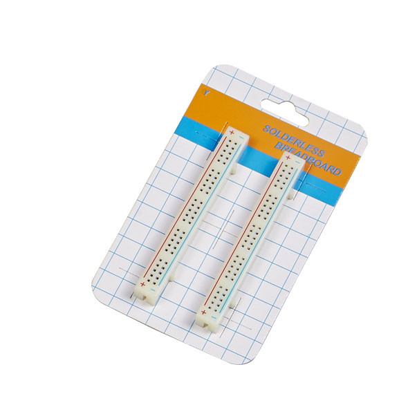 Quality ROHS Approval Small Solderless Breadboard 2×50 Tie Point For Testing​ for sale