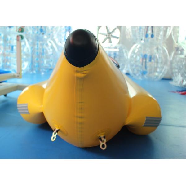 Quality Commercial Grade Inflatable Banana Boat , Inflatable Lake Toys For Sports for sale