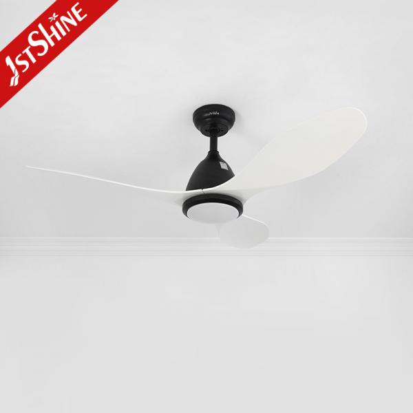 Quality Noiseless 110V 240V Dimmable LED Ceiling Fan With 3 Colors Change Light for sale
