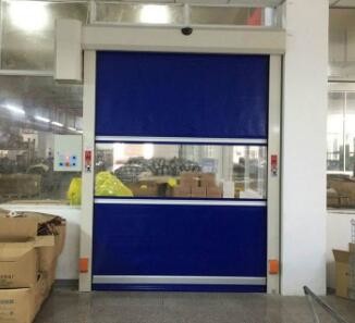 Quality Photo Sensor Industrial Rapid Roller Doors Wind Resistance Vertical / Standard Lifting for sale