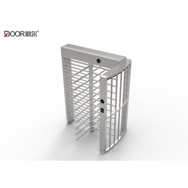 Quality Security Entrance Full Height Turnstile Gates , Stainless Steel Turnstiles Ip65 Rating for sale