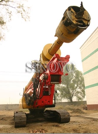 Quality Sinovo High Operating Efficiency Crawler Hydraulic Rotary Drilling Rig CFA Pile for sale
