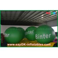China 2.5m Green Giant Inflatable Led Helium Balloon for Advertising factory