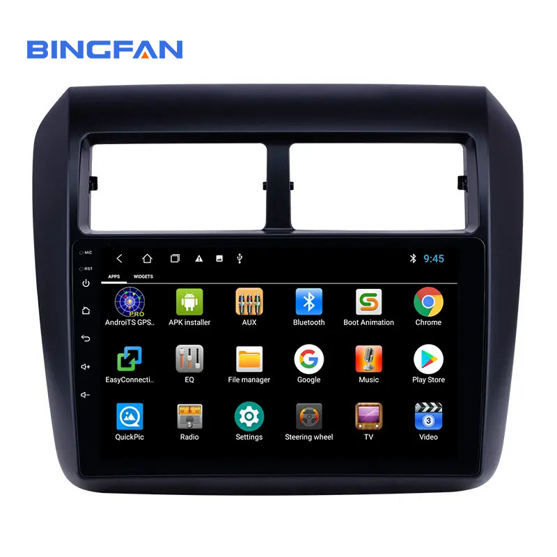 China 9 Inch Car Multimedia Navigation For Toyota -2019 Android 10 System Quad Core Car Radio GPS Navi Radio factory