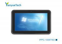 China 10.1 Inch Industrial Touch Panel PC Capacitive Screen J1900 3805U CPU 2LAN Thin Design factory
