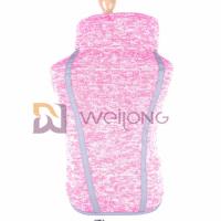 Quality Velcro Opening Pink Fleece Pet Coat Jacket Heather Dog Sweatshirt for sale