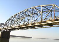 China Surface Galvanized Anticorrosive Steel Truss Bridge Modern Design Frame Structure factory