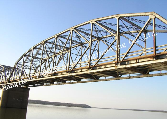 Quality Surface Galvanized Anticorrosive Steel Truss Bridge Modern Design Frame for sale