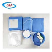 Quality Femoral Angiography Surgical Disposable Drapes Pack Sheets Customized for sale