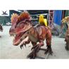 China Game Center Animatronic Large Dinosaur Ride On Toy Moving Coin Operated Ride On Car factory
