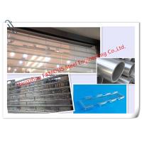 China Luxury Transparent Crystal Roller Shutter Door With Aluminum Pipe Acrylic Glass High Speed Door for sale