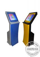 China Slim Touch Screen Kiosk Free Standing , All In One With Panel Screen And Thermal Printer Self-Service Machine factory