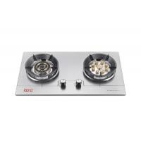 China Commercial Gas Hob 2 Burner Gas Stove Stainless Steel Kitchen Household factory