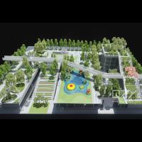 China Vanke 1:100 Shenzhen Vanke Cloud City Landscape Model factory
