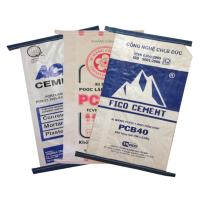 Quality PP Gusseted Cement Packing Bags 3gsm - 25gsm Empty Woven Sack Bag for sale
