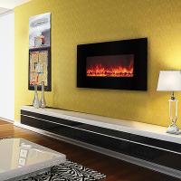 China 50''  Chimney Multi-Color Flame Wall-Mounted Electric Fireplace Home Decorative for sale