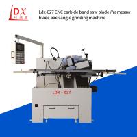 China Full CNC Carbide Band Saw Blade Frame Saw Blade Inverted Rear Angle Grinding Machine factory