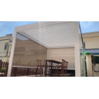 Quality Electric Zip Track Outdoor Blinds Wind Resistance Facade Sunshade System for sale