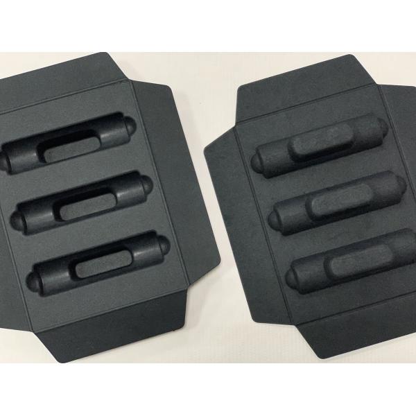 Quality Black Foldable Thermoformed Molded Pulp Thin Walled for sale