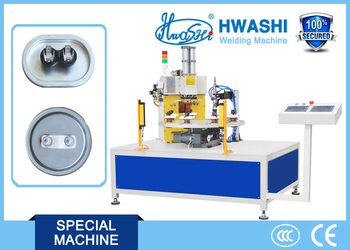 Quality Rotate Caps Cover / Shell Spot Automatic Welding Machine with Eight Welding for sale