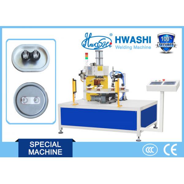 Quality Rotate Caps Cover / Shell Spot Automatic Welding Machine with Eight Welding Station for sale