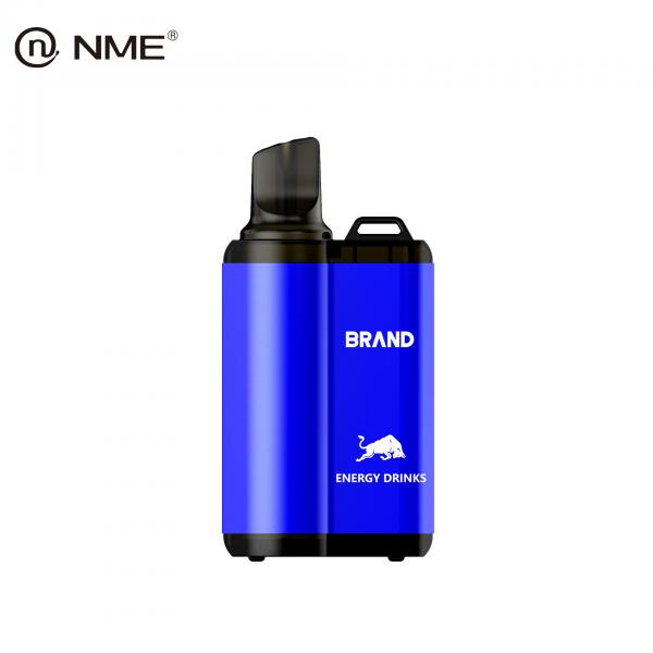 Quality Baked Finish Energy Drinks 6000 Puffs Disposable Vape 5% Nicotine 1.0Ω for sale