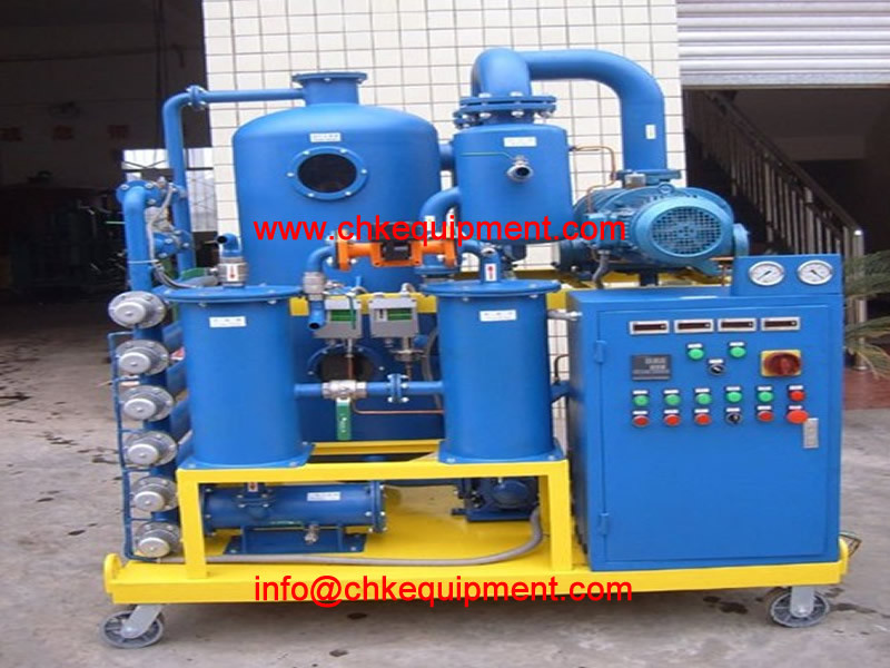 China mobile transformateur huile Filtration machine / Purificateur d'huile filtre à l'huile factory